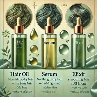 Quelle est la différence entre une huile, un sérum et un élixir?