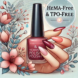 Vernis semi-permanent sans HEMA et sans TPO : Tout ce qu’il faut savoir