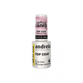 Cotton Candy Top Coat Milky Pink - 10,5ml
