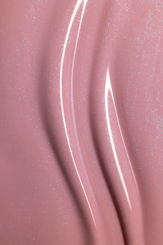 The Gel Polish SR3 Vieux rose aux subtiles paillettes multicolores - swatch
