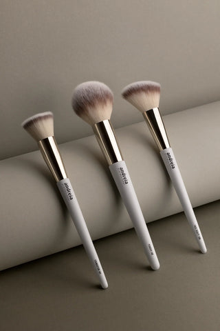 101 - Pinceau kabuki plat