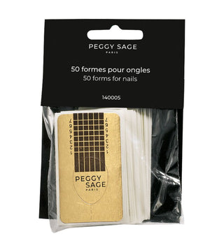 Formes adhésives pour ongles – 50 pièces