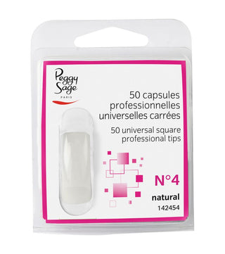 Capsules Ongles  – Forme Carrée  - 50 pièces - photo 3 - Peggy Sage