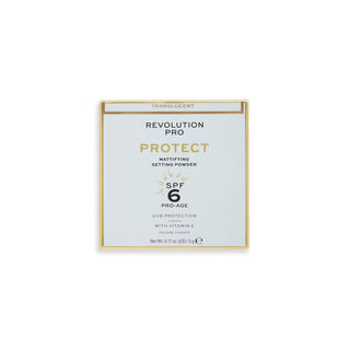 Pro Age - Poudre Compacte Matifiante SPF6 - Make Up Revolution