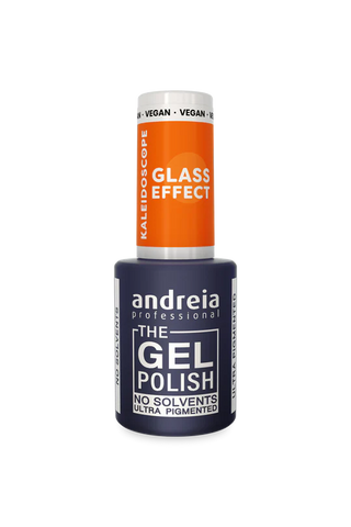 The Gel Polish Ed.Lim. KL5 Effet vitrail - Orange translucide