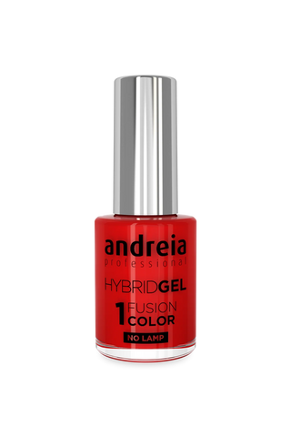 Hybrid Gel Fusion Color – 2 étapes, sans lampe - H72 Rouge Chaud - 10,5 ml