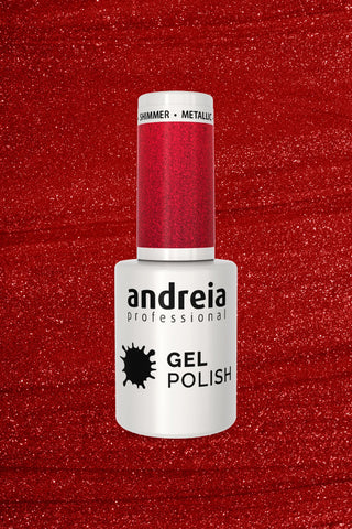 Gel Polish 256 Rouge Métallisé - 10,5ml