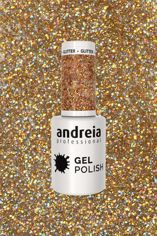 Gel Polish 260 Glitter Doré - 10,5ml