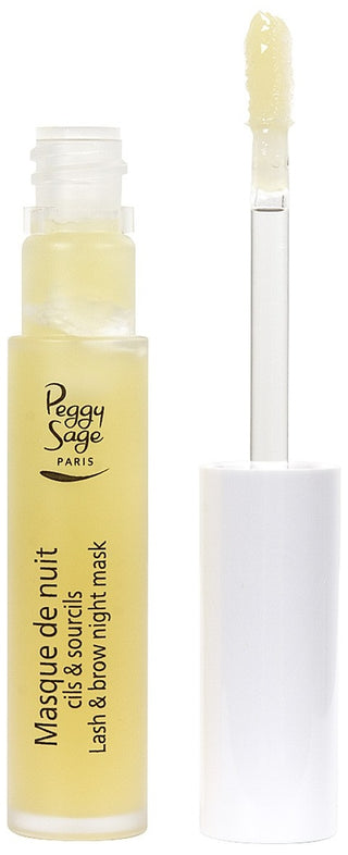 Masque de Nuit Cils & Sourcils - Soin Régénérant - 8 ml - Peggy Sage