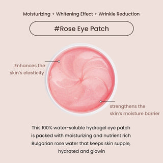Hydrogel Eye Patch - with Bulgarian Rose Water - 60 Pieces - photo 8 - HEIMISH