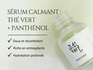 Sérum Apaisant Thé Vert + Panthénol - Beauty of Joseon - 30 ml