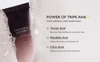 Black Rice Triple AHA Gentle Cleansing Gel Unscented - 100ml