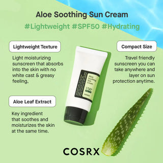 Aloe Soothing Sun Cream SPF50 PA+++ – 50 ml