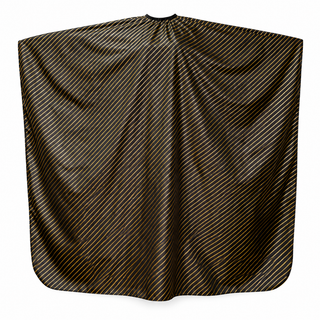 Cape de coiffure rayée – 145 x 180 cm