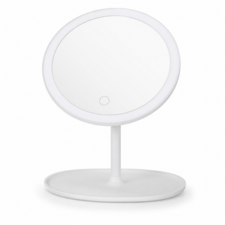 Miroir de maquillage LED sur pied