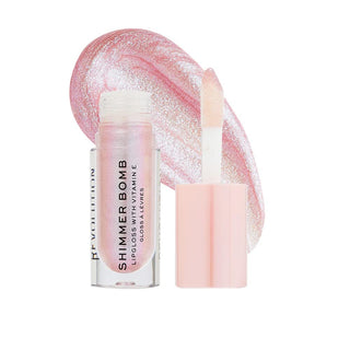 Shimmer Bomb - Brillant à Lèvres Repulpant - Sparkle Pink - photo 2 - Make Up Revolution