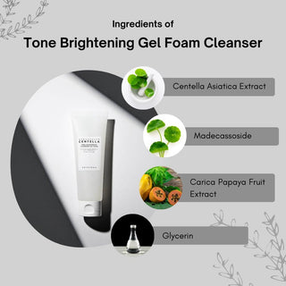 Madagascar Centella - Tone Brightening - Cleansing Gel Foam - 125 ml