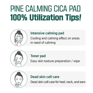 Pine - Calming Cica Pad - 50 pcs