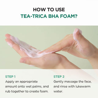 Madagascar Centella - Tea Trica - BHA Facial Cleansing Foam - 125 ml