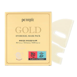 Gold - Masque hydrogel à l'Or –  5pc - photo 2 - Petitfée