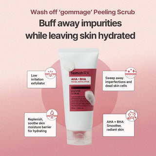 Rx - AHA BHA - Enzyme Scrub Facial Exfoliating - 130ml - photo 7 - HEIMISH