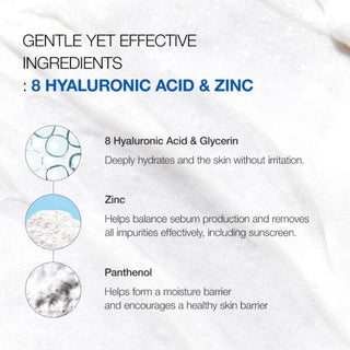 8 Hyaluronic Acid Moisturizing Gentle - Gel Cleanser - 150 ml