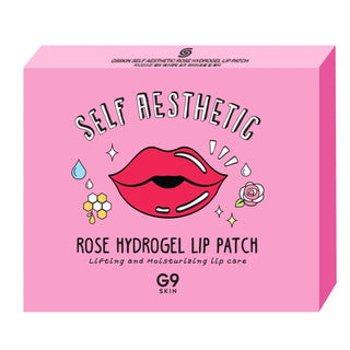 G9 Skin Rose Hydrogel Lip Patch 5 pcs – Patch lèvres hydratant et repulpant - G9SKIN