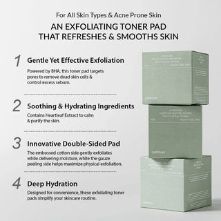 Heartleaf Bha Peeling Pad - 160 pads - photo 6 - Celimax
