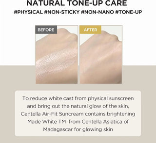 Madagascar Centella -Air-Fit Suncream Plus - SPF50+ PA++++ - 50ml