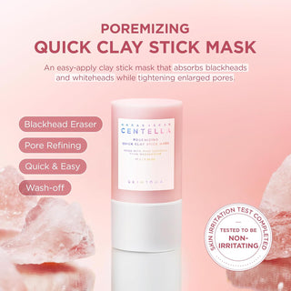 Madagascar Centella - Poremizing - Quick Clay Stick Mask - 27g
