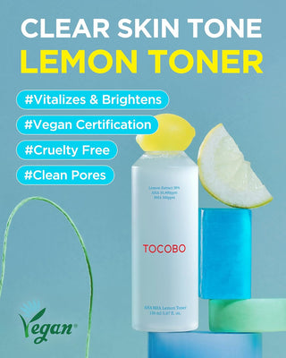 AHA BHA - Lemon Toner - 150ml - photo 4 - TOCOBO