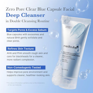 Zero Pore Clearing Capsule Cleansing Foam - AHA, BHA & PHA -120g