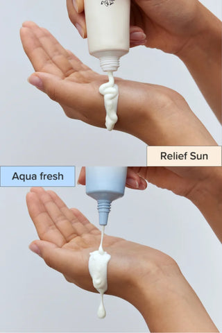 Crème Solaire Protectrice Gel Aqua Fresh au Riz + B5 SPF 50+ - 50 ml