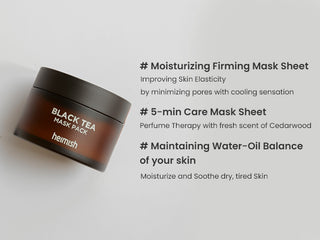 Black Tea - Mask Pack - 110ml - photo 7 - HEIMISH