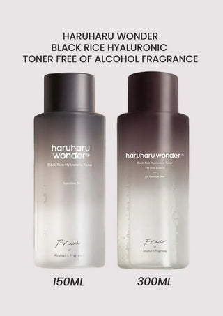 BLACK RICE Hyaluronic Toner sans alcool et sans fragrance