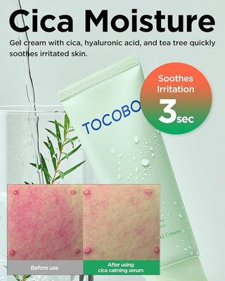Cica Calming Gel Cream - 75ml - photo 3 - TOCOBO