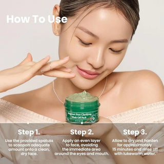 Mugwort Pore Clarifying Wash Off Pack - 100 ml