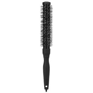 Brosse ronde de brushing noire Ø 25 mm – Esthetica Réunion