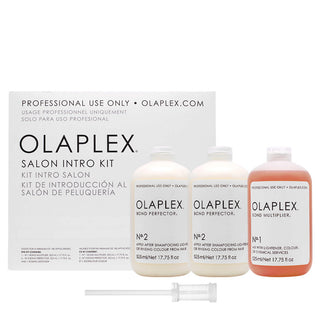 Olaplex Salon Kit – Nº1 Bond Multiplier + Nº2 Bond Perfector - 3x525 ml