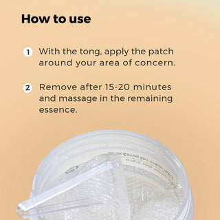 Advanced Snail Hydrogel Eye Patch - 60 pièces