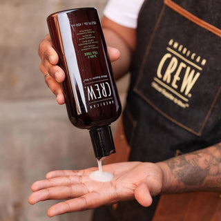 Tea Tree - Soin 3-en-1 Shampoing, Après-Shampoing et Gel Douche - 1000 ml | American Crew La Réunion