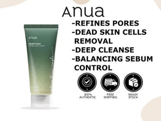Heartleaf Pore Clay Pack - 100ml