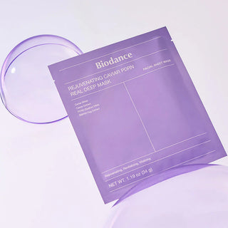Masque Real Deep - Hydrogel Régénérant au Caviar & PDRN - 1 piece