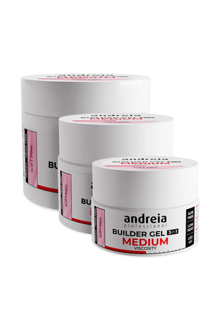 Gel de construction 3 en 1 Soft Pink Viscosité moyenne