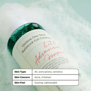 Quinoa One Step Balanced Gel Cleanser - 180 ml