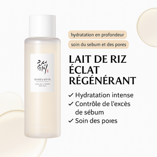 Lotion tonique visage au riz régénérante - 150 ml