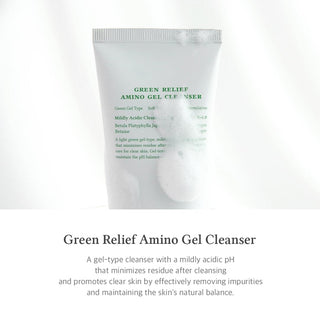 Green Relief Amino Gel Cleanser - 100 ml