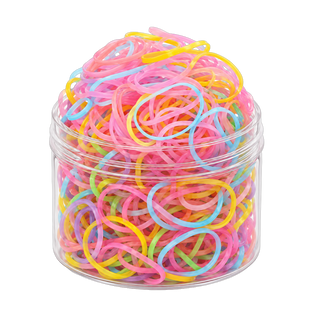 Élastiques pour cheveux 2,3 cm multicolores – Esthetica Réunion