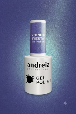 Gel polish - Ed.Lim Tropical Fiesta - TR4 - Lilas holographique aux reflets métallisés