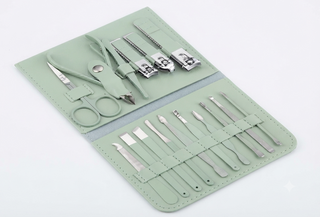 Kit d'Outils de Manucure - Set 16 pièces
